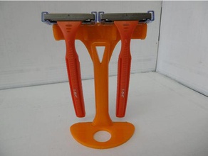 razor holder porte rasoir organization 3d print model - Mito3D