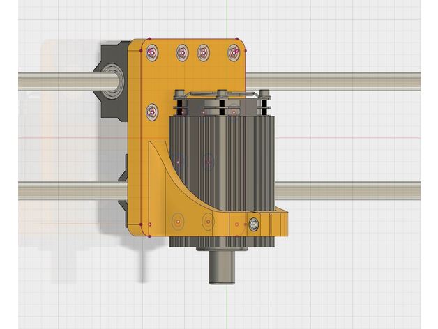 anet a8 láser montaje de grabado por corte prusa i3 Impresora 3d accesorios actualización cnc diy el lasercut cortadora 3D print model - Mito3D