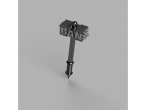 potente ban martello oggetti di scena 3d print model - Mito3D