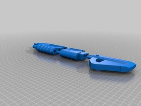 20 halo saldırı tüfeği sahne 3d print model - Mito3D