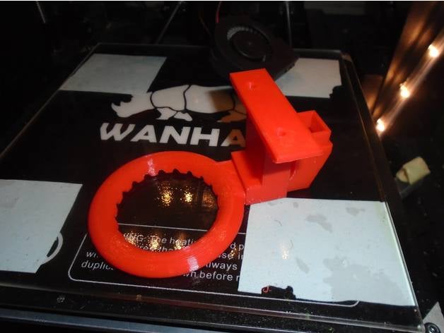 ventilateur de wanhao i3 v21 Imprimante 3d accessoires duplicateur montage du 3D print model - Mito3D