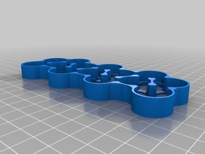 my customized 18650 battery holder electronics 3d print model - Mito3D