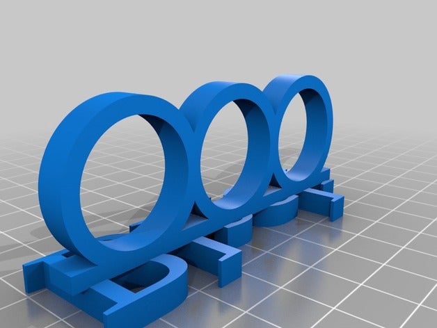 black ring rings customized 3D print model - Mito3D