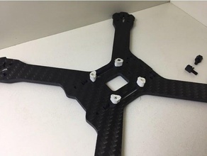 tpu controlador de vuelo softmount universal r c vehículos flexible filamento el 3d print model - Mito3D