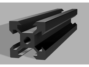 aluprofile 20x20x110mm tronxy x3 Impresora 3d accesorios 20x20 20x20mm perfil de aluminio 3d print model - Mito3D