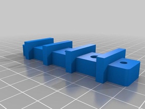 özelleştirilmiş ayarlanabilir terminal bloğu benim elektronik 3d print model - Mito3D