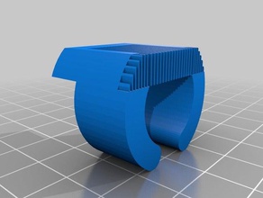 umbrella release button stabilizer replacement parts 3d print model - Mito3D
