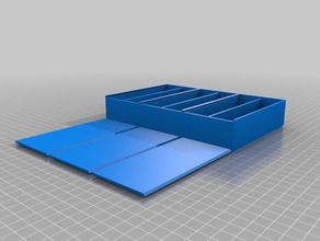 scatoline impilabili organizzazione su misura 3d print model - Mito3D