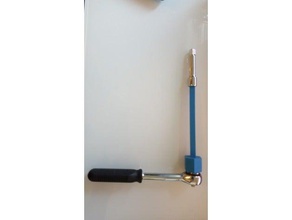 ratchet barra de extensión 3 8 pulgadas 175mm herramientas la llave carraca 3d print model - Mito3D