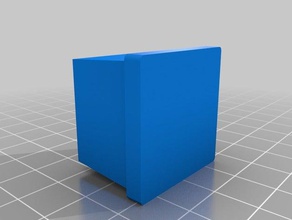sofa stop end 30mm 3d printing 3d print model - Mito3D