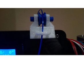 anet a8 filament guide pulley 3d printer accessories 3d print model - Mito3D