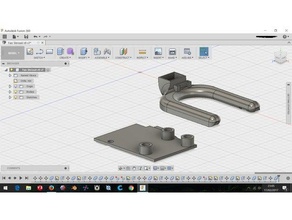 zentrifugaler fan duct vector3 für 3d-Drucker 3d Drucker Zubehör 3d print model - Mito3D