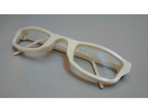 glasses model1 eyeglasses 3d print model - Mito3D