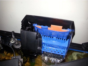 il carro armato di pesce del filtro taglia m gli animali domestici 3d print model - Mito3D