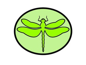 libélula imán de nevera criaturas dragon-fly wslab 3d print model - Mito3D