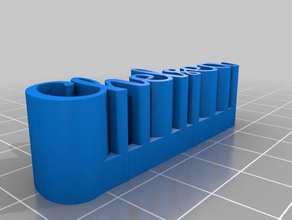 meine angepasste 3d-Typenschild chelsea Skulpturen kundengebundene 3d print model - Mito3D
