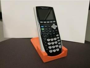 84plus se 84 plus c silver edition slide cover stand combo math calculator 3d print model - Mito3D