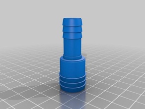 tubo de agua adaptador 16 mm 10 20 cuarto baño 3d print model - Mito3D