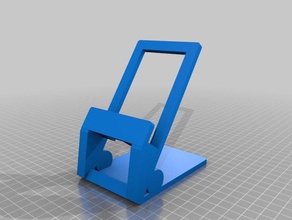 big stand phone &gt 60'' mobile tablet 3d print model - Mito3D