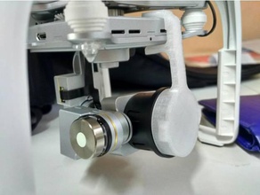 gimbal lock hayalet 3 neewer adaptör yüzüğü ekli r c araçlar fırçasız kamera dji In hayali quadcopter 3d print model - Mito3D