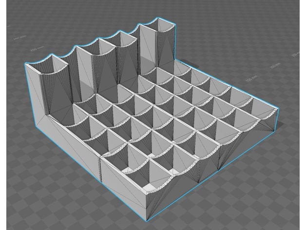 32 slot de tinta testors titular w pincel pintura armazenamento modelos modelo organizar o organizador a paintbrush testo 3D print model - Mito3D