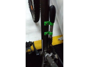 pompa di bicicletta supporto sport & fitness all'aperto 3d print model - Mito3D