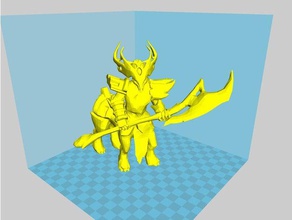 elderwood hecarim de la liga leyendas las esculturas juegos lol 3d print model - Mito3D
