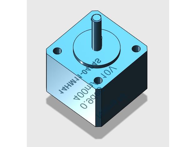 nema14 motor paso a Impresora 3d accesorios 09 deg 14hm11-0404s 3D print model - Mito3D