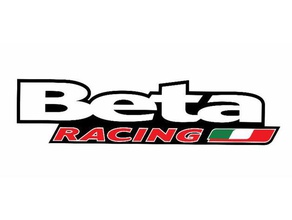 logo beta de corrida gadgets Logo em 3d fábrica enduro logotipo motocross 3d print model - Mito3D