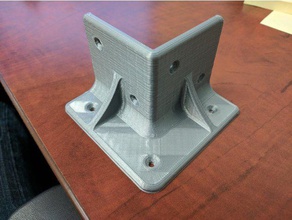 ikea manque le pied de la table support bureau 3d print model - Mito3D
