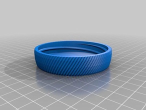 giulio container knurled lid containers customized 3d print model - Mito3D
