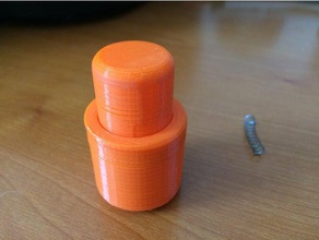 fidget botón juguetes mecánicos el juguete 3d print model - Mito3D