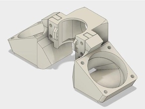 30mm 40mm 2 e3dv5 fan sahibi 3d yazıcı parçaları e3dv6 tutucu reprap 3d print model - Mito3D