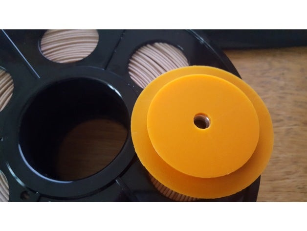 gearbest spool titular parafuso de inserção Impressora 3d acessórios inset 3D print model - Mito3D