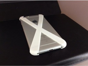iphone 6 6s starke minimalen Fall Handy 3d print model - Mito3D