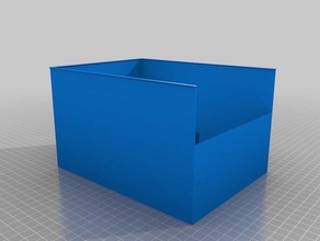 il mio personalizzato cassetta impilabile utensili & caselle su misura 3d print model - Mito3D