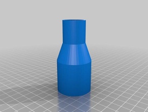 festool midi ctl polvo extractor de 25 mm id tubo adaptador herramientas personalizado 3d print model - Mito3D