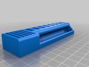 usb sd holder tray office customized 3d print model - Mito3D