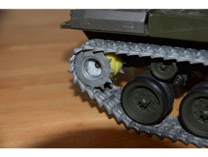 hong long bulldog track anti-Rutsch-Gerät r c Fahrzeuge 3d print model - Mito3D