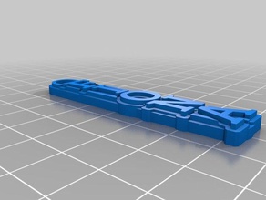fiona Schlüsselbund Schlüsselanhänger kundengebundene 3d print model - Mito3D