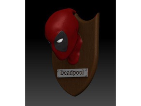 deadpool trophy deadpool3dp enthält separate Teile Spielzeug & Spiele 3d print model - Mito3D