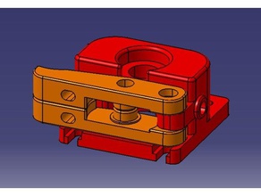 compact bowden extrudeuse remix Imprimante 3d extrudeuses de l'extrudeuse 3d print model - Mito3D