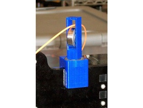 filament guide bearing 3d printer accessories bearings 3d print model - Mito3D