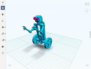 balanceing modelo robot La impresión en 3d 3d print model - Mito3D