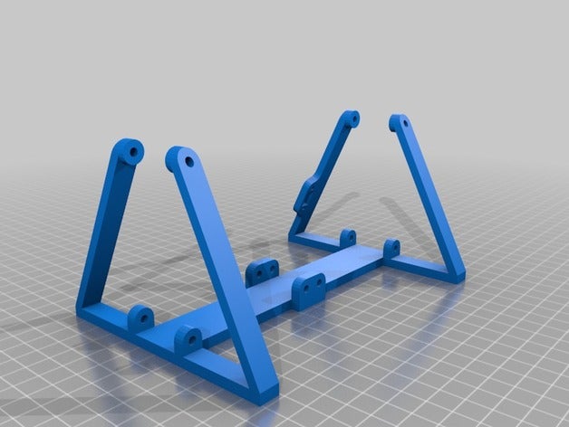 mount 80 2x genel amaçlı fan hobi mm monte edin 3D print model - Mito3D