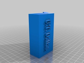 Greifer vex 1x2 Kanal Robotik 3d print model - Mito3D
