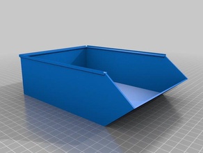 stackable box 140x200x60 tool holders & boxes customized 3d print model - Mito3D