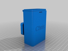 dji box organization customized 3d print model - Mito3D