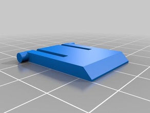 keyboard foot office 3d print model - Mito3D
