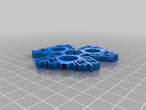 r4zz tri-fidgetspinner juguetes mecánicos el cojinete de bolas edc spinner fidget rodamiento 3d print model - Mito3D